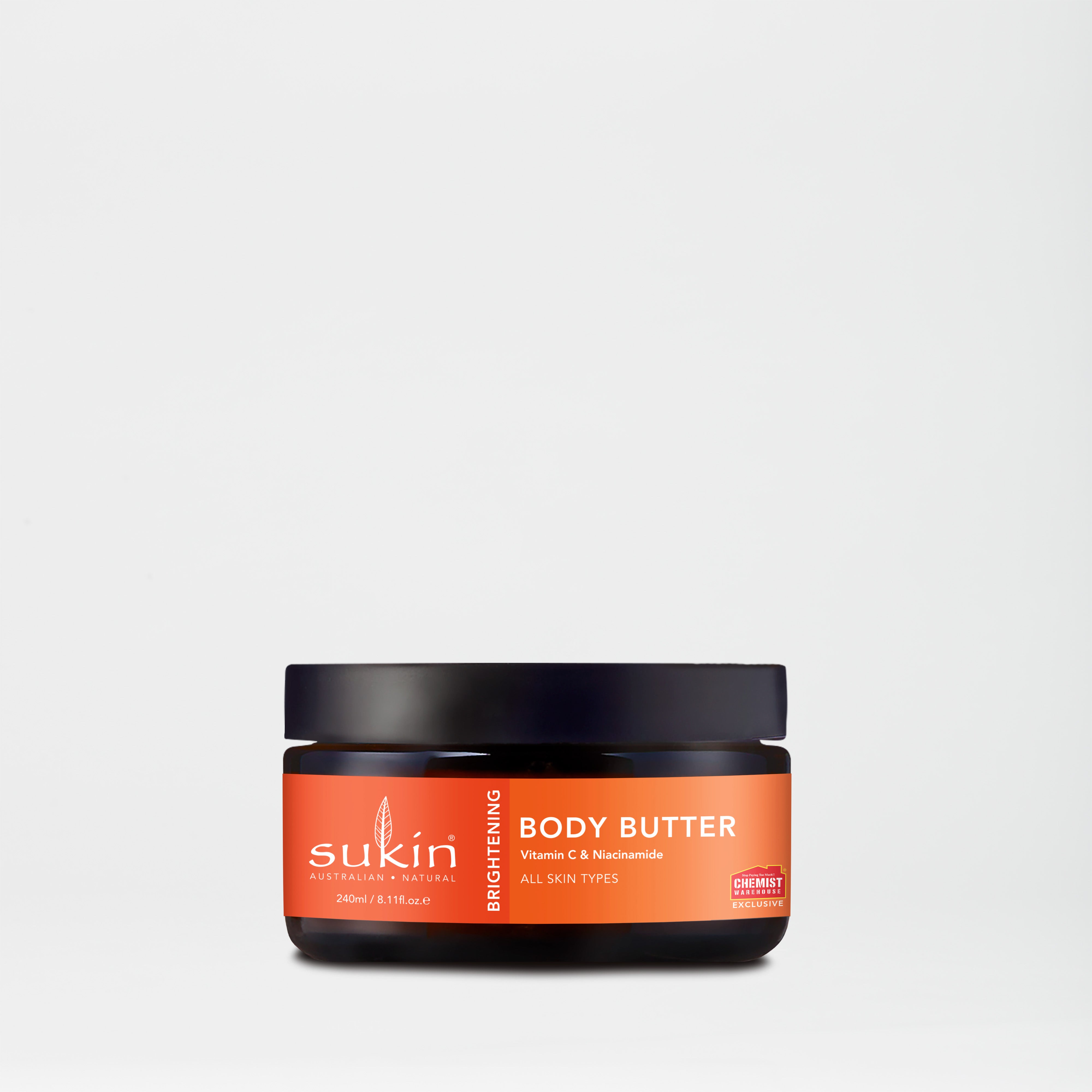 SUKIN BRIGHTENING BODY BUTTER | 240ML